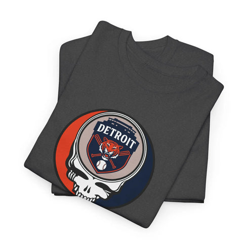 Grateful Dead - Detroit Tigers Grateful Dead Steal Your Face T-Shirt - MLB - StealieShop